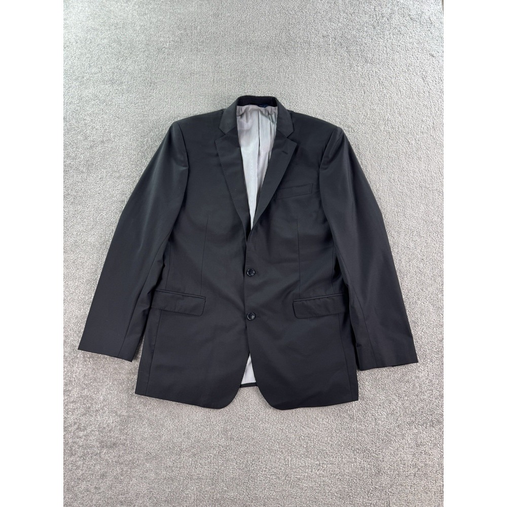 Brooks Brothers Suit Jacket 42 L Black Wool Regent Fit Explorer Luxury Designer